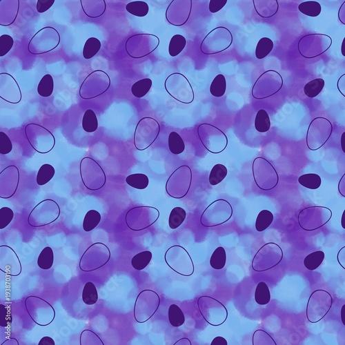 Easter eggs seamless pattern for wallpaper and kitchen fabrics and textiles and kids linens and wrapping paper 