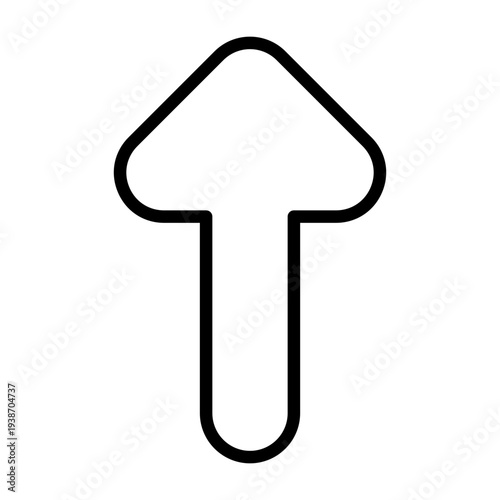 Up Arrow Icon Design