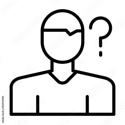 Confused Icon Design