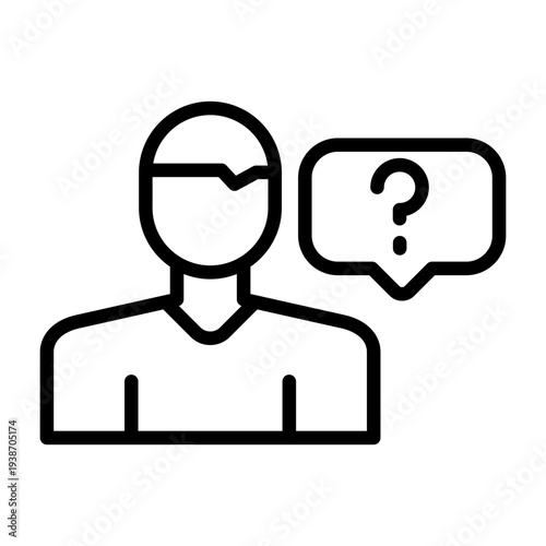 Confused Icon Design