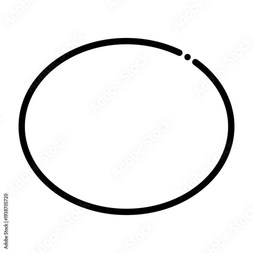 Ellipse Icon Design