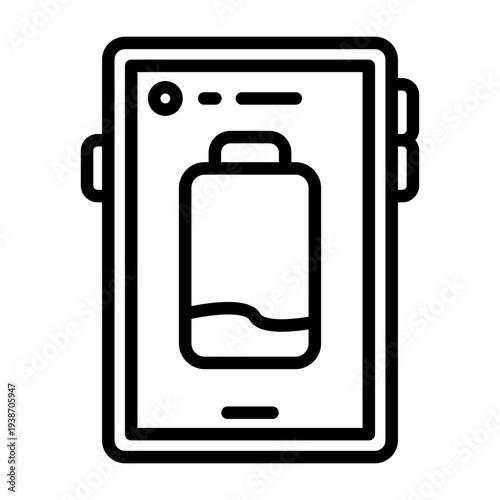 Smartphone Battery Icon Design