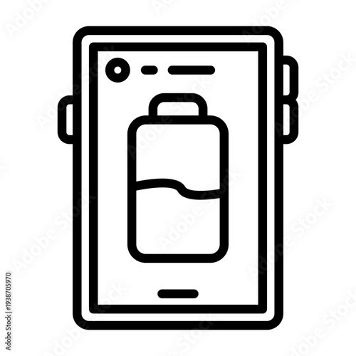 Smartphone Battery Icon Design