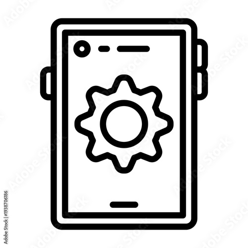 Smartphone Setting Icon Design