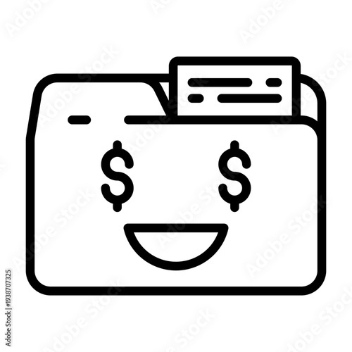 Greed Icon Design