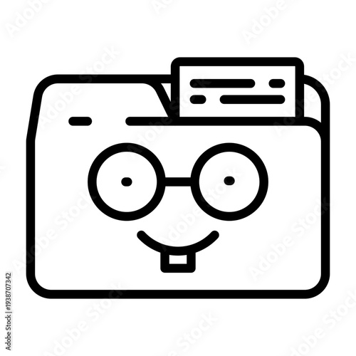 Nerd Icon Design