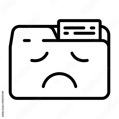 Sad Icon Design