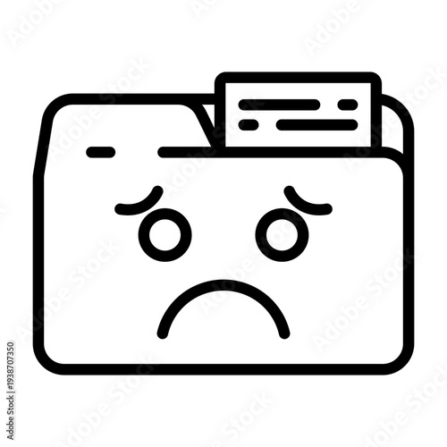 Sad Icon Design