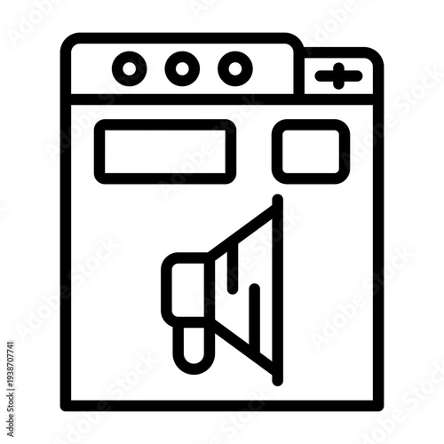 Announcer Icon Design