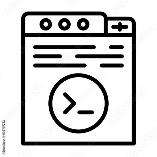 Web Programming Icon Design