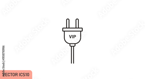 VIP Power Plug Icon