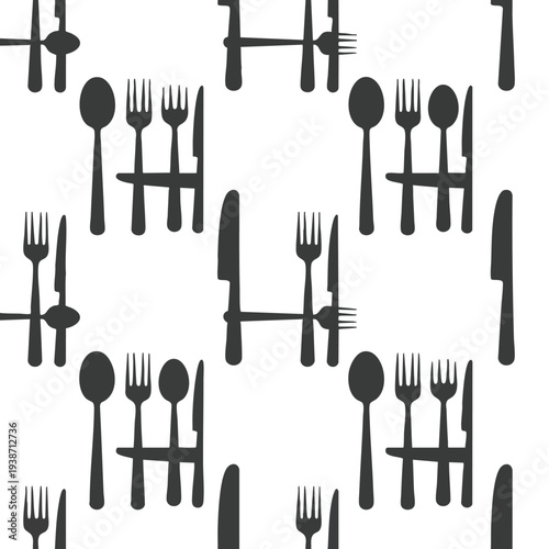 Elegant Table Setting with Cutlery and Glassware for Fine Dining