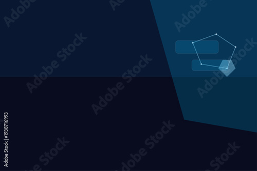 Abstract cyber security network technology background for business presentation or landing page