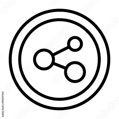 Fotografie Share Icon Design