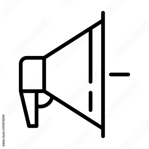 Megaphone Icon Design