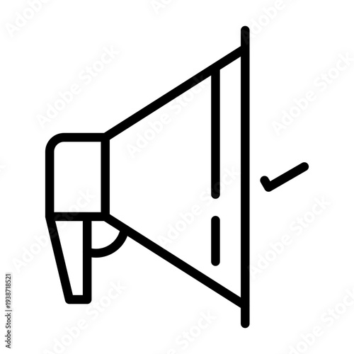 Megaphone Icon Design