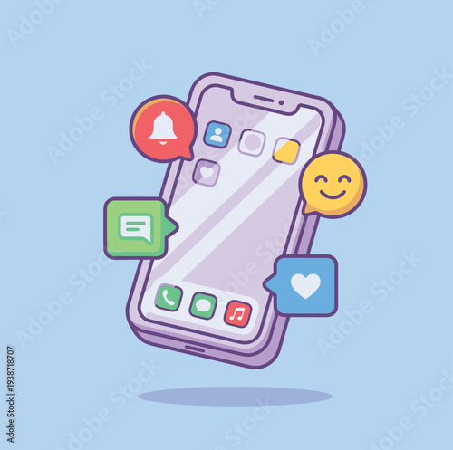 A cartoon-style lavender game controller is floating slightly above a surface showing a subtle shadow underneath it.