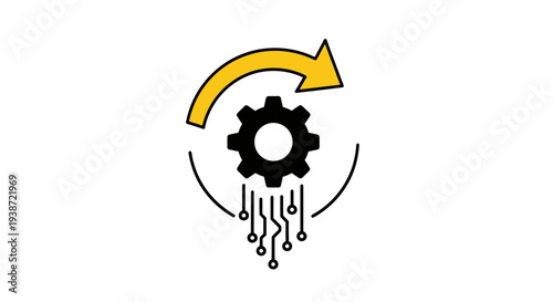 gear turning process, automation workflow