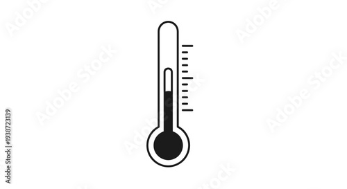 Thermometer Icon: Measuring Temperature, Weather, and Health