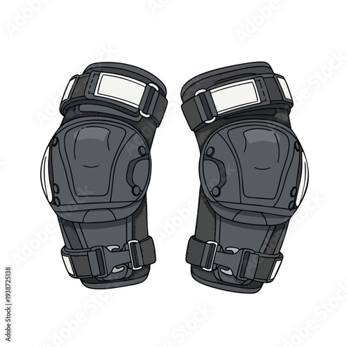 Protective Knee and Elbow Pads for Sports and Outdoor Activities