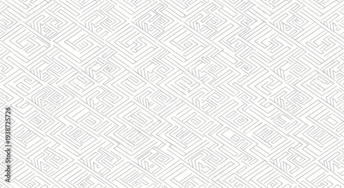 A minimalist vector graphic illustration of a geometric pattern design