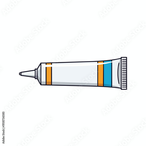 Medical Adhesive Ointment Tube for Skin Care and First Aid