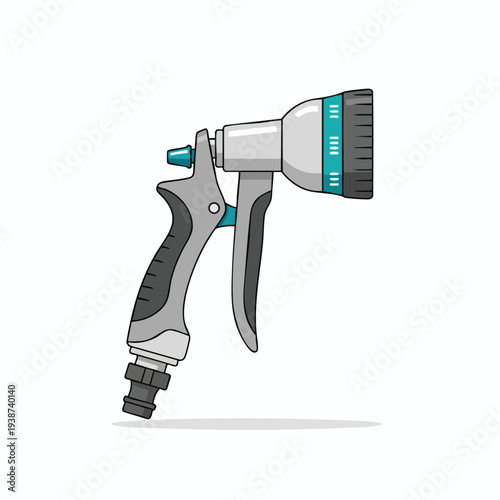 Modern Garden Watering Spray Nozzle with Adjustable Settings