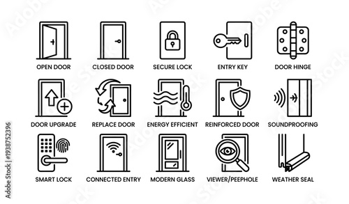 Modern door solutions: security, energy efficiency, smart locks, soundproofing, upgrade options