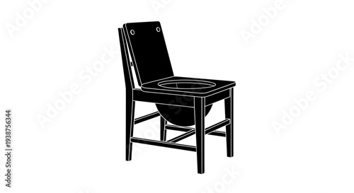 Essential assistive living commode chair for enhanced personal hygiene independence