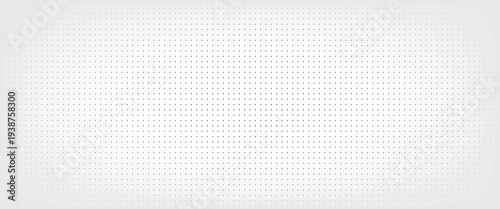 Abstract monochrome halftone pattern. Futuristic panel. Grunge dotted backdrop with circles, dots, point. Design element for web banners, posters, cards, wallpapers, sites. Black and white color