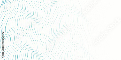 Modern Transparent Vector Gradient Blue Color Halftone Background Staggered Abstract