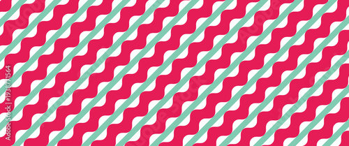 Seamless pattern. Pink-red stripes on white background. Striped diagonal pattern for printing on fabric, paper, wrapping, scrapbooking, websites Background with slanted lines Vector illustration