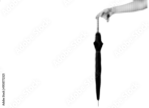 Umbrella in Hand: An isolated hand delicately holds a closed umbrella, suggesting anticipation or readiness for the elements. 