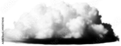 Cloudscape Silhouette: A captivating study of a solitary cloud, capturing its voluminous form and the interplay of light and shadow, evoking a sense of calm and wonder.