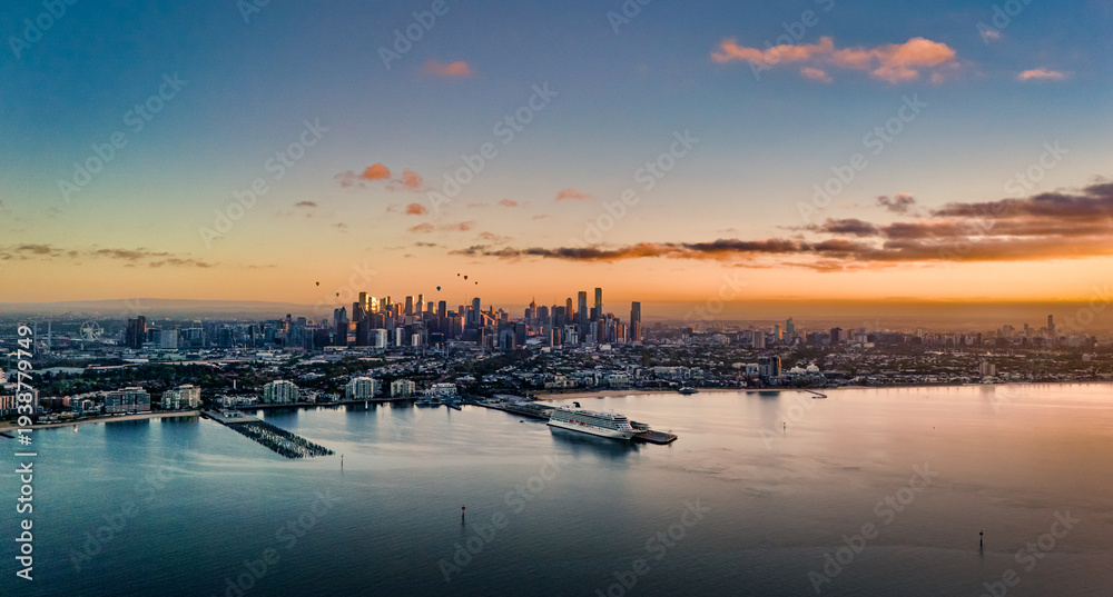 Obraz premium Melbourne City Skyline