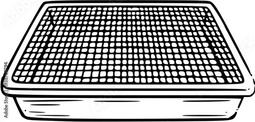 Microgreens Vector Illustration