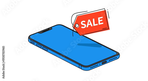Smartphone on sale discount offer.