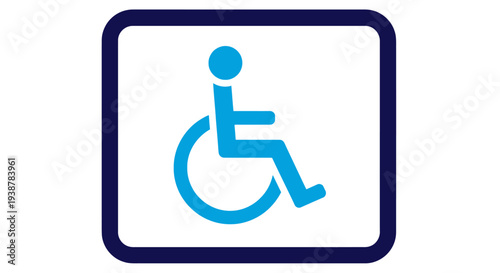Disability Access Symbol Sign Icon.