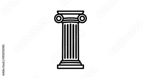 Detailed illustration of a column.