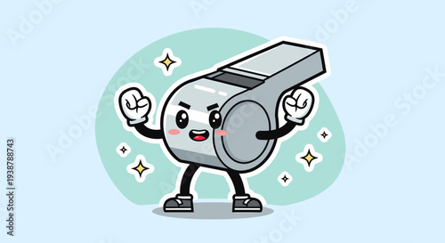 Cartoon USB Flash Drive Lifting Dumbbell in Exercise Pose.
