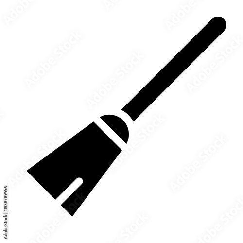 broom glyph icon