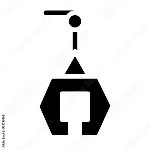 derrick glyph icon