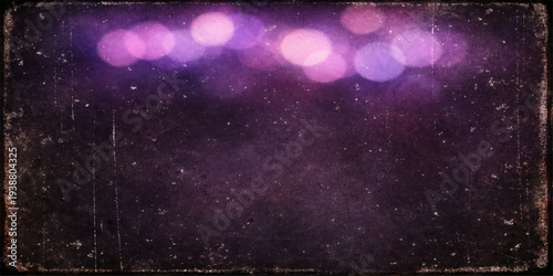 Abstract light background featuring particles in motion across a purple nebula galaxy within a dark fantasy cosmos filled with bright stars and science fiction dust