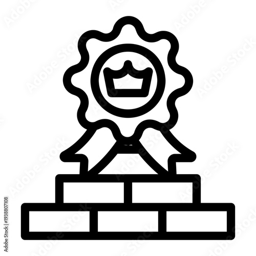 reputation Line Icon