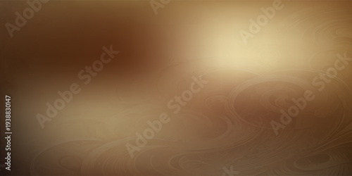Abstract Warm Brown and Gold Gradient Background.