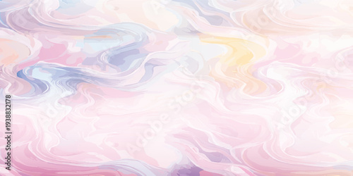 Abstract pastel watercolor background with soft flowing colors.