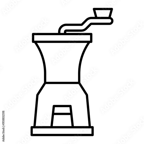 Coffe grinder icon