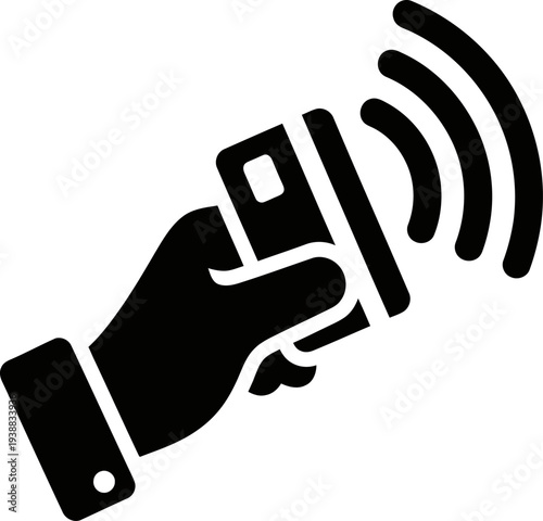 Contactless nfc payment with credit card