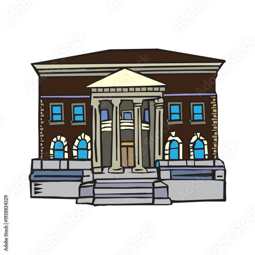 Make a Professional Vintage Building Vector