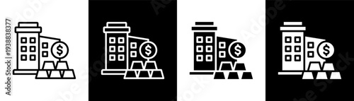 assets white icon set design